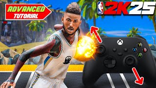 NBA 2K25  easiest ADVANCED DRIBBLE TUTORIAL😈most EFFECTIVE dribble moves [upl. by Marba]