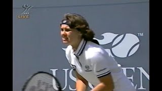 Martina Hingis vs Elena Likhovtseva US Open 1997 R3 [upl. by Lanza]