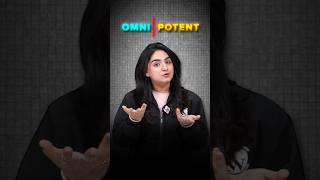 Learn English Word OMNIPOTENT ytshorts shortsfeed bankingwallah [upl. by Enylecoj]