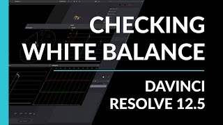 Set White Balance with the Vectorscope  Davinci Resolve Tutorial [upl. by Ahsemrac]