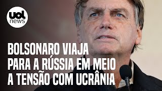 Bolsonaro vai à Rússia em meio a tensão na fronteira com a Ucrânia [upl. by Greggs]