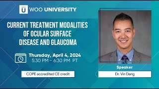 Current Treatment Modalities Of Ocular Surface Disease And Glaucoma [upl. by Hestia640]