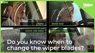 4️⃣ signs to know if its time to change your wiper blades  Valeo Service [upl. by Pan]