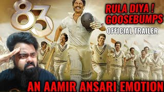 83 TRAILER REVIEW  AAMIR ANSARI [upl. by Varini]