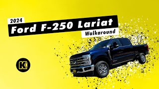 Enjoy More Power From the 2024 Ford F250 Super Duty Walkaround [upl. by Atinrahc]