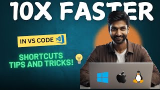 VS Code Shortcuts  VS Code Tricks  Make Your Code Faster  Visual studio code [upl. by Yeltnerb]