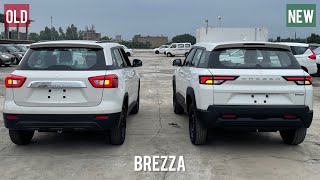 New Brezza vs Old Vitara Brezza 🔥 2022 Maruti Suzuki Brezza Vxi  Old vs New Model  Comparison [upl. by Dylan832]