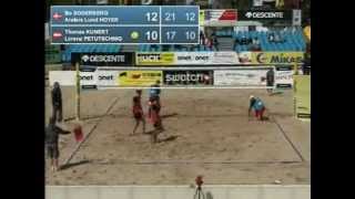 FIVB World Tour 2012  Silesia Open  KunertPetutschnig  SoderbergHoyer Q2 [upl. by Treiber726]