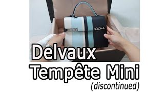 Delvaux Tempête mini 델보 톰페트 미니 [upl. by Natsud25]