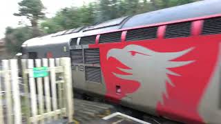 37510 Orion slow idle through Belper station [upl. by Corson]