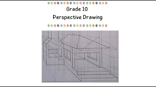 EGD Grade 10 Perspective Drawing page 136 [upl. by Esoj]