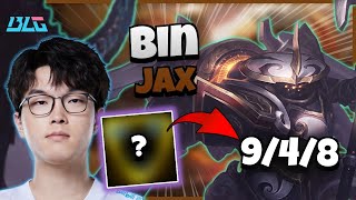 BLG Bin Jax vs Gragas  1418 [upl. by Nostrebor]