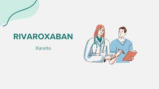 Rivaroxaban Xarelto  Drug Rx Información SpanishEspañol [upl. by Medin]