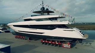 Mangusta Oceano 43  The launch  Mangusta Yachts [upl. by Sadoff]