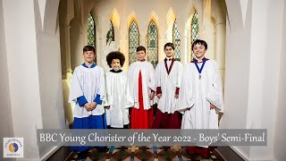 BBC Young Chorister of the Year 2022  Boys SemiFinal Trailer  BBC One  Songs of Praise [upl. by Lewert]