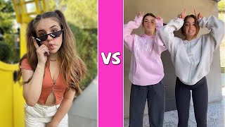 Piper Rockelle Vs Charli D’amelio amp Addison Rae TikTok Dance Battle 2021 [upl. by Nedia]