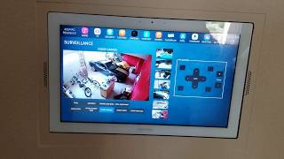 Crestron 15 inch Touchscreen UI with floorplan [upl. by Reynard]