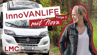 LMC InnoVANLIFE mit Nova  Die Fahrzeugübergabe und der erste Blick ins Raumwunder CamperVan [upl. by Sheeb870]