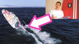 Die Powerhalse durchgleiten LEICHT GEMACHT  Windsurf Analyse 1 [upl. by Anirtep475]