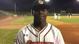 Tusculum Baseball Postgame vs Coker March 29 2019 [upl. by Nanahs]