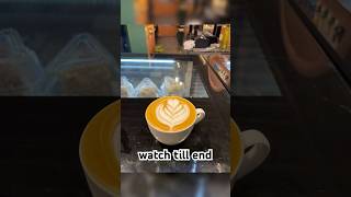 how to do latte art 201 fypシ゚ [upl. by Bloem608]