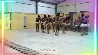 Tswana Traditional Dance [upl. by Ardnasirhc]