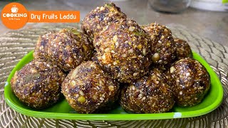 Energy Booster NO SUGAR Healthy Energy Balls Remedy For Back Pain Migraine Dry Fruit Laddu Recipe [upl. by Marni392]