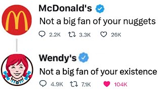 WENDYS SAVAGE TWEETS [upl. by Arbma343]