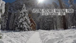 Yosemite National Park  Winter Experience Part 1 [upl. by Aretha]