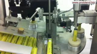 Tube filling machine  Тубопълчен автомат Tüp dolum makinası [upl. by Zined]