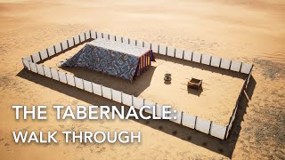 The Tabernacle in the Wilderness  Walk Through [upl. by Lem]