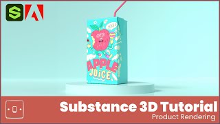 Adobe Substance 3D Tutorial  Product Rendering [upl. by Ailefo161]