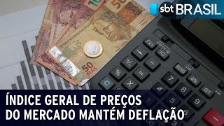 Índice Geral de Preços do Mercado mantém deflação  SBT Brasil 300523 [upl. by Esadnac571]