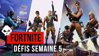 Fortnite  Défis semaine 5 Carte au trésor de Snobby Shores [upl. by Yrtsed]