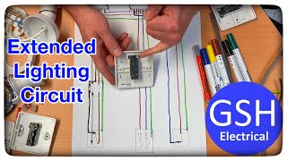 Wiring Diagram 2 Way amp Intermediate amp 1 Way Switching of Lights Using the 3 Plate Wiring Method [upl. by Brendon]