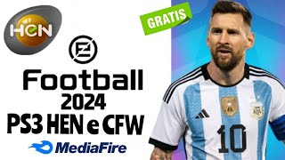 Como Baixar o PES 24 no PS3 Efootball 2024 Mediafire [upl. by Mercado45]