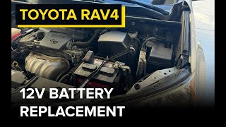 How to change your Toyota RAV4 battery [upl. by Uni566]