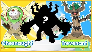 Pokemon Fusion  Chesnaught  Trevenant  pokemon infinite fusion challenge [upl. by Noleta]