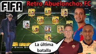 RETRO ABUELONCHOS FC  Todos los equipos de la historia del Asilo  FUT FIFA 15 16 17 Español [upl. by Terrye]