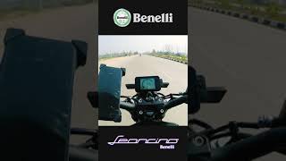 Benelli Leoncino 250 2021 Top Speed Run 0140 [upl. by Kipper]