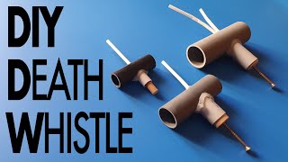 Building DIY DEATH WHISTLE [upl. by Chaney]