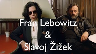 Fran Lebowitz and Žižek walk into a cafe  Teaser [upl. by Oicapot]