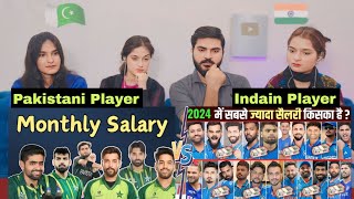 Pakistani Player vs Indian Player Salary Comparison  Pakistani Reaction [upl. by Nepil315]