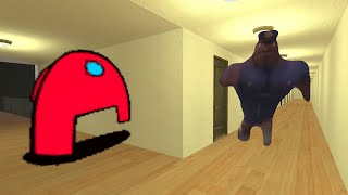 Scary Among Us And Officer Earl Nextbot Gmod [upl. by Nemrak]