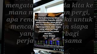 para pemenang by Denis Witley shorts viral quotes trading fyp [upl. by Ardnasirk475]