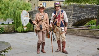 Hebden Bridge 2023 Steampunk Weekend Aug 23 Markets Music Mayhem amp Madness SELECT HD qualy [upl. by Jere104]