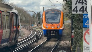 London Overground Liberty Line Class 710  710101 Departing Upminster [upl. by Innes]