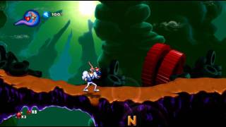 Earthworm Jim HD  New Junk City 720p [upl. by Enelear634]