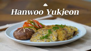 Recipe Hanwoo Yukjeon [upl. by Clea]