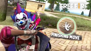 NEW FINISHING MOVE CHALLENGE IN FREE FIRE RJ ROCK [upl. by Latoniah]